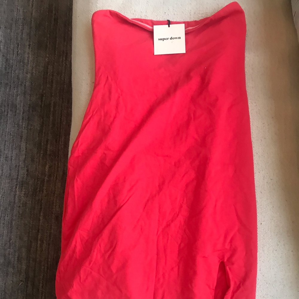 Revolve clothing red dress